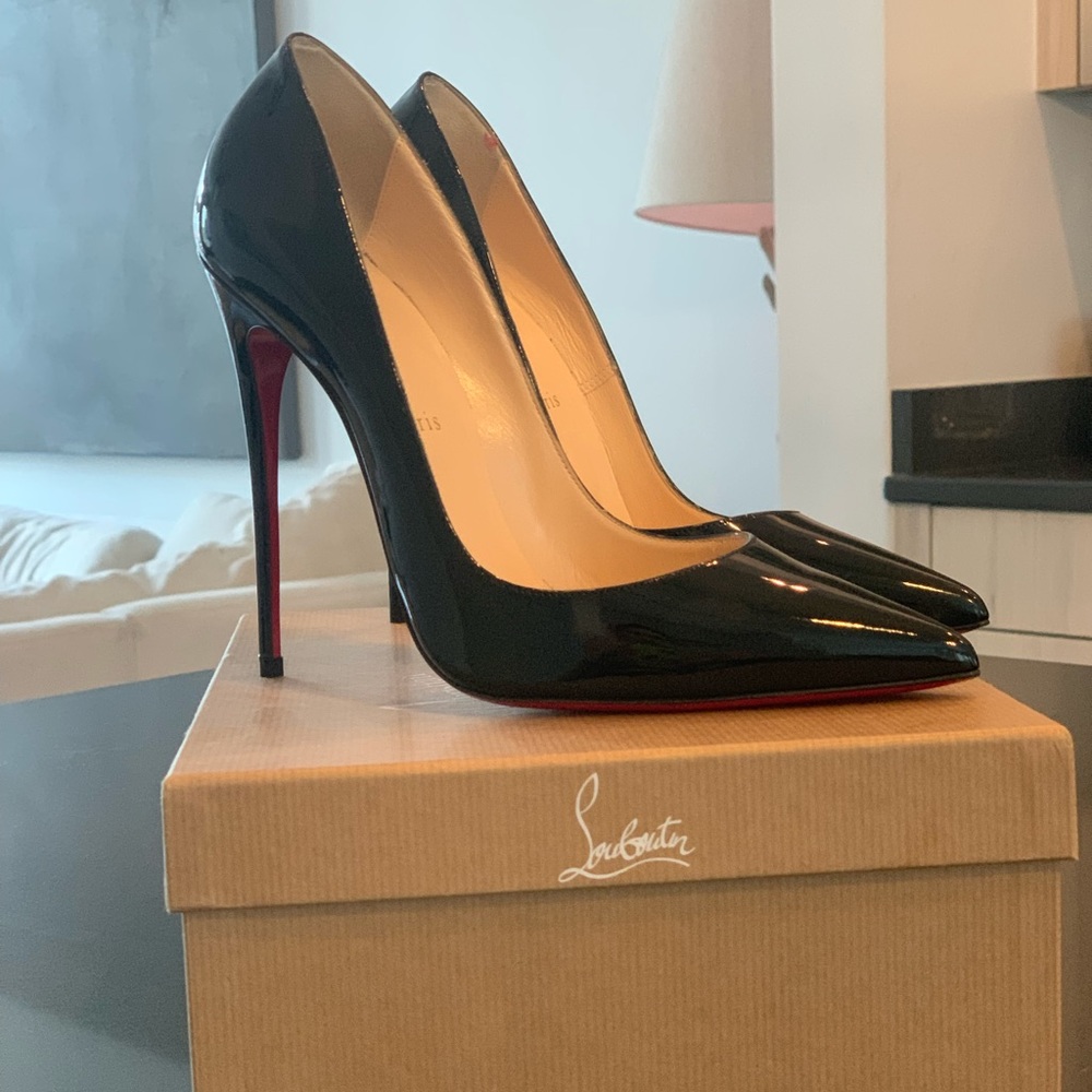 Christian Louboutin So Kate Patent Leather Pumps